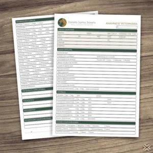 Ficha Anamnese Veterinária 30129