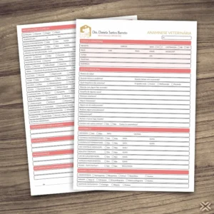 Ficha Anamnese Veterinária 30130