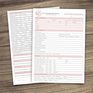 Ficha Anamnese Veterinária 30136