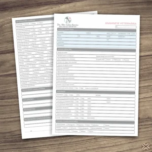 Ficha Anamnese Veterinária 3031