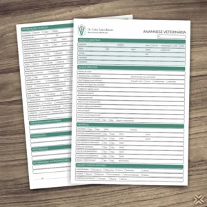 Ficha Anamnese Veterinária 3041