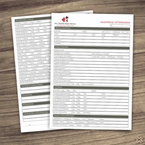 Ficha Anamnese Veterinária 3053