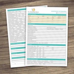 Ficha Anamnese Veterinária 3054