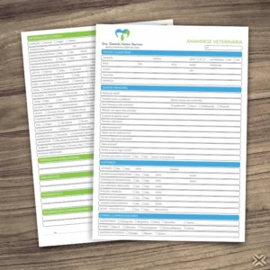 Ficha Anamnese Veterinária 3057