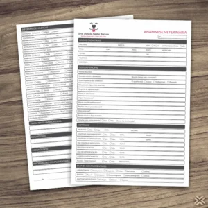 Ficha Anamnese Veterinária 3059