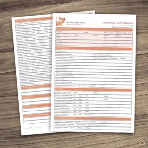 Ficha Anamnese Veterinária 3072
