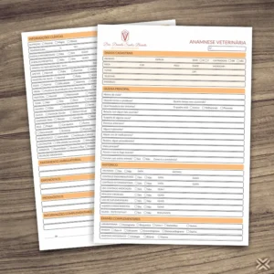Ficha Anamnese Veterinária 3073