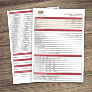 Ficha Anamnese Veterinária 3076