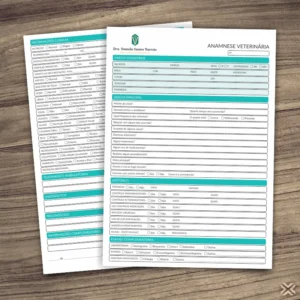 Ficha Anamnese Veterinária 3091