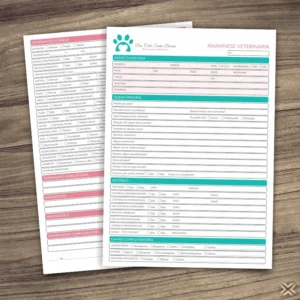 Ficha Anamnese Veterinária 3093