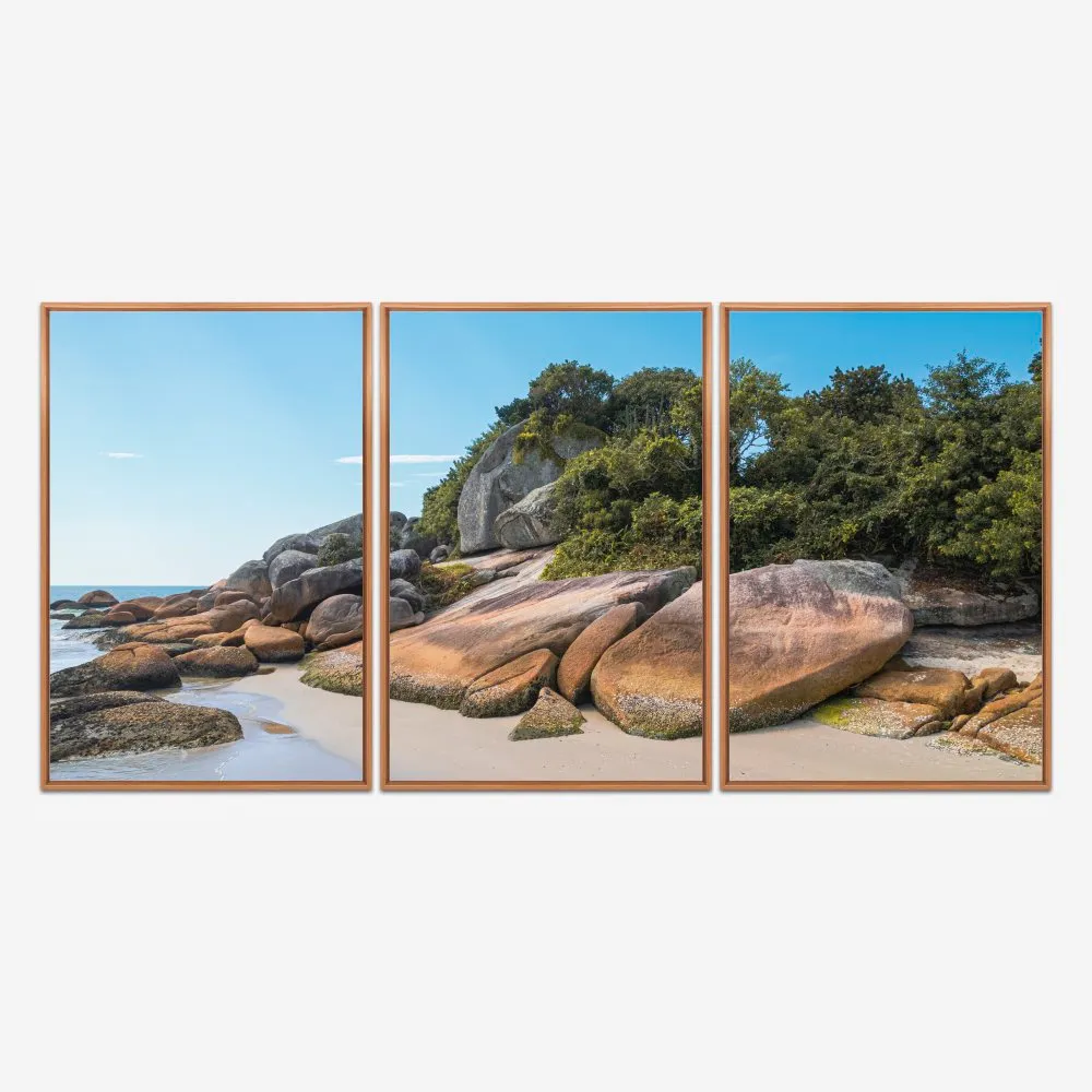 Quadro Floripa Forte 2 por Ale Gazola kit três telas - Imagem 6