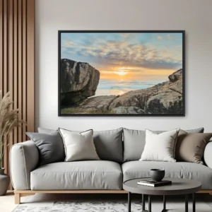 Quadro Floripa Santinho 2 por Ale Gazola
