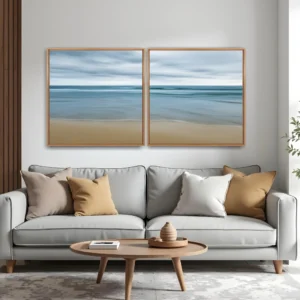 Quadro Abstrato Floripa 2 por Ale Gazola kit duas telas