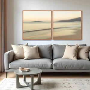 Quadro Floripa Abstrato 4 por Ale Gazola kit duas telas