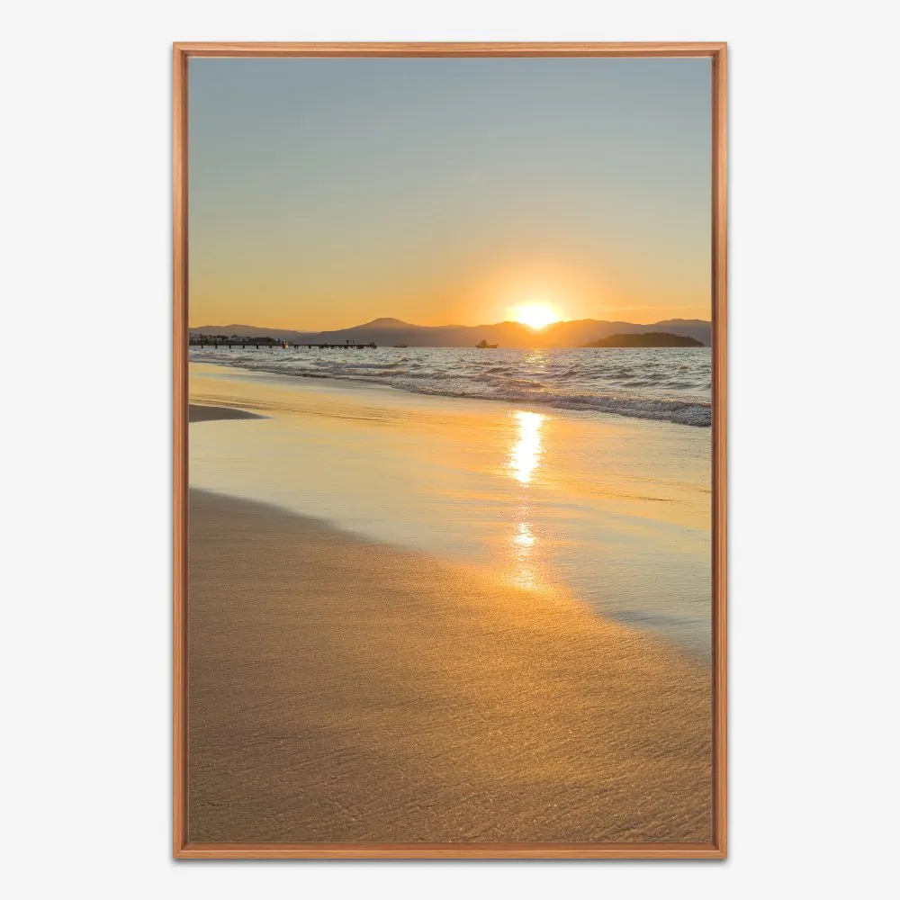 Quadro Floripa Cachoeira do Bom Jesus 1 por Ale Gazola - Imagem 6