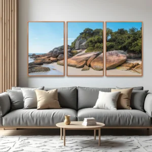 Quadro Floripa Forte 2 por Ale Gazola kit três telas