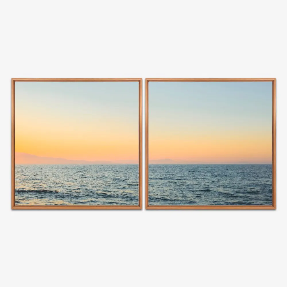 Quadro Floripa Horizonte 1 por Ale Gazola kit duas telas - Imagem 6