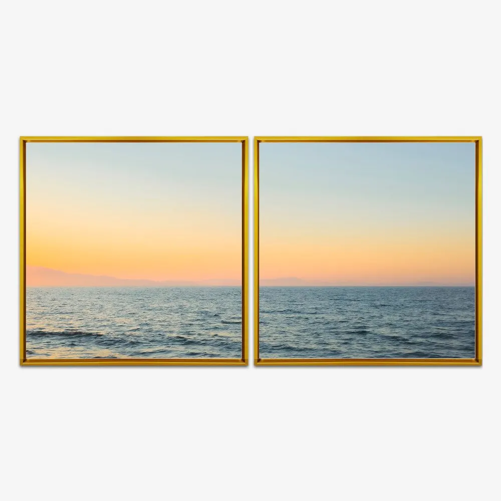 Quadro Floripa Horizonte 1 por Ale Gazola kit duas telas - Imagem 7
