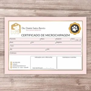 Certificado de Microchip Pet 30130