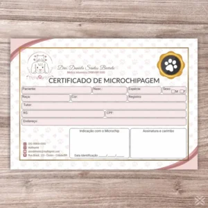 Certificado de Microchip Pet 30142
