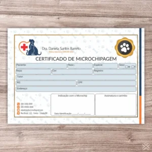 Certificado de Microchip Pet 3097