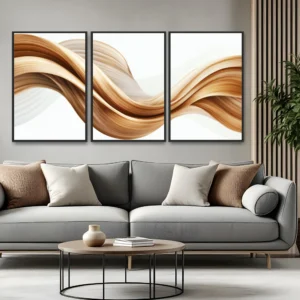 Quadro Line Effects kit três telas