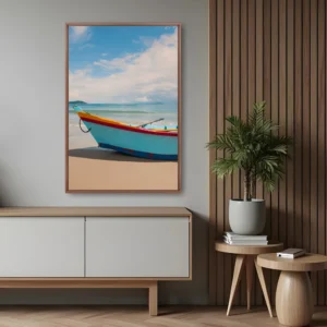 Quadro Barco Ingleses Floripa 2 por Ale Gazola