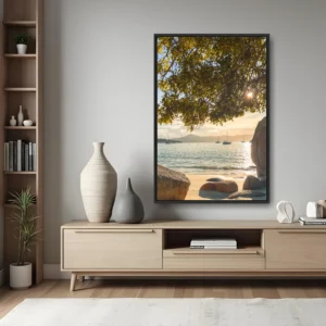 Quadro Floripa Canajuê 2 por Ale Gazola