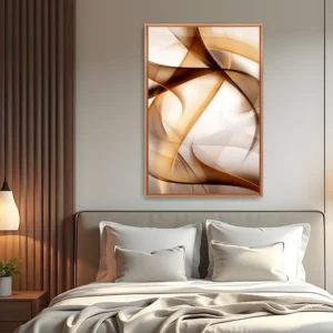 Quadro Digital Abstrato Linhas