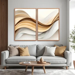 Quadro Line Effects kit duas telas