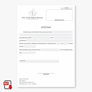 Atestado Fisioterapeuta Digital