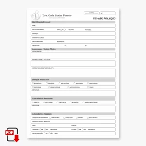 Ficha Avaliação Fisioterapeuta Digital