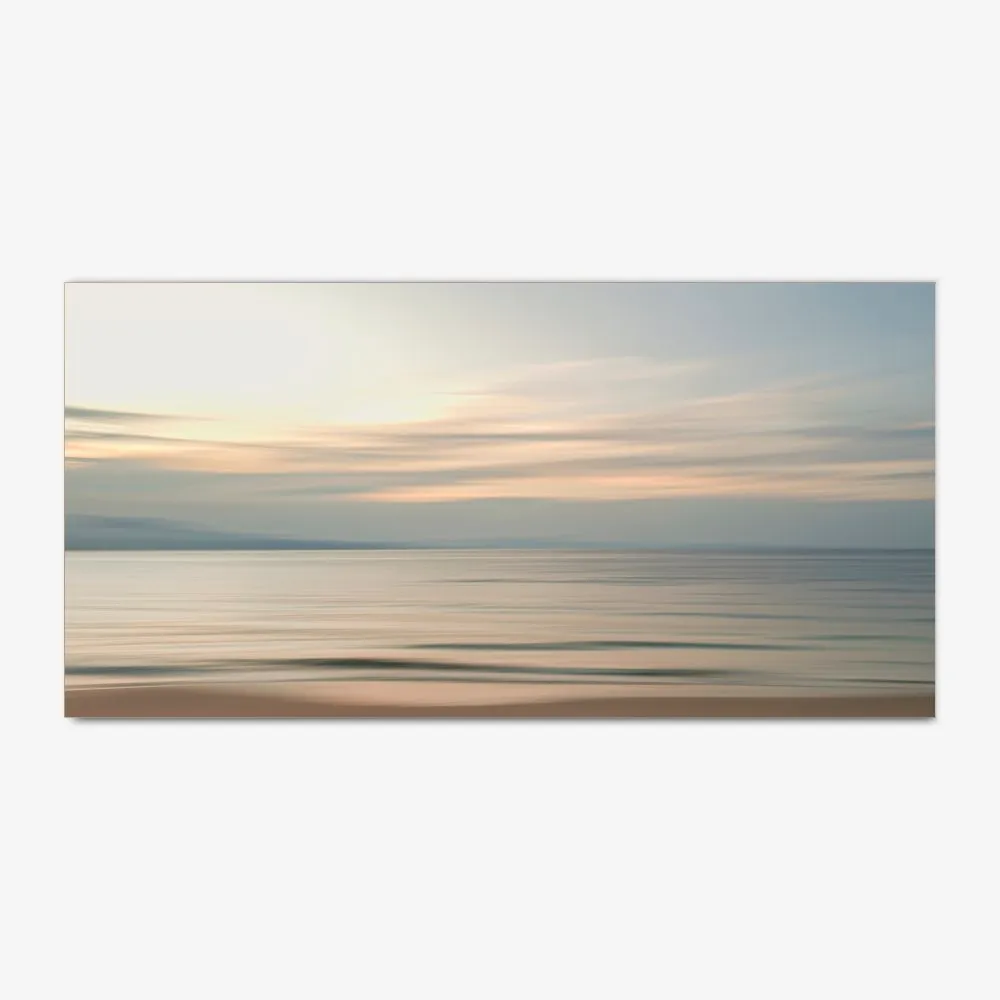 Quadro Abstrato Sunset At Sea Floripa por Ale Gazola - Imagem 2