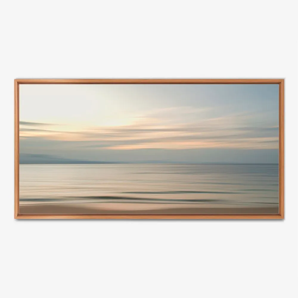 Quadro Abstrato Sunset At Sea Floripa por Ale Gazola - Imagem 6