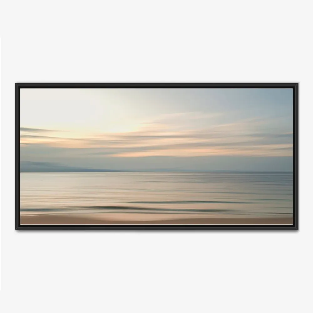 Quadro Abstrato Sunset At Sea Floripa por Ale Gazola - Imagem 3